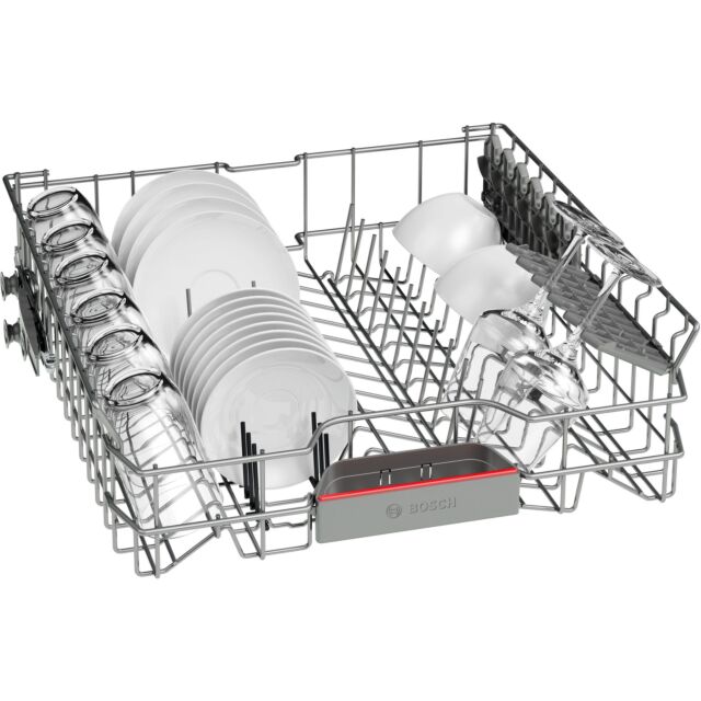 Bosch SMV6ZCX10G Built In Dishwasher - Stainless Steel - 14 Place Settings