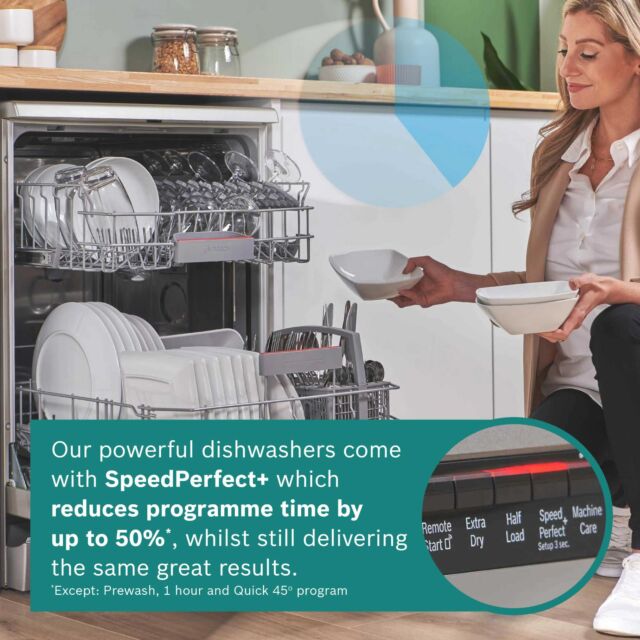 Bosch SPV2HKX02G Built-In Series 2, Fully-Integrated Slimline Dishwasher, 45 Cm With Cutlery Basket