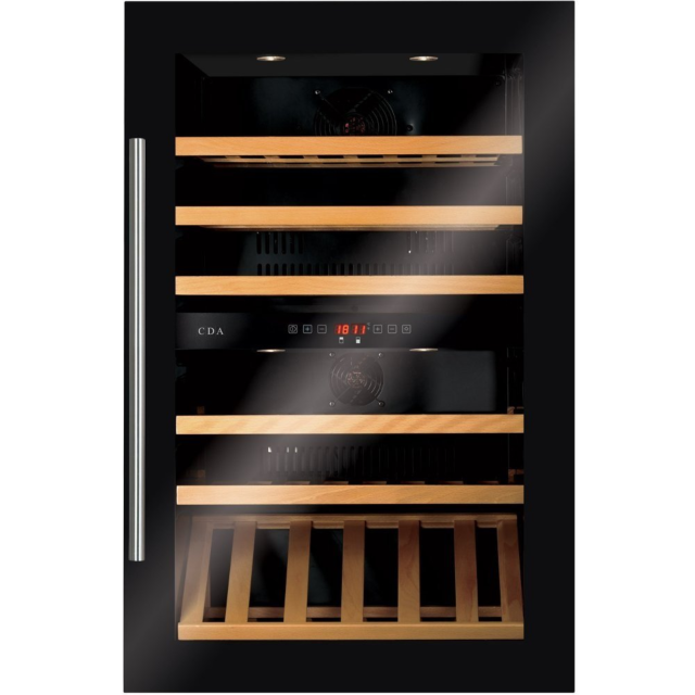 CDA FWV902BL Integrated Wine Cooler - Black