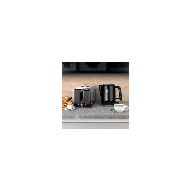 Dualit DA2641 Black 2 Slice Black Studio Toaster
