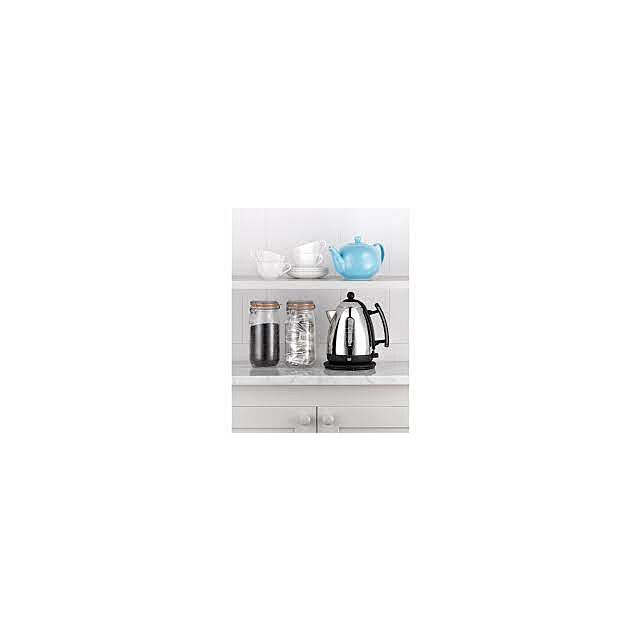 Dualit JKT43 Stainless / Bla 1.5L Cordless Jug Kettle