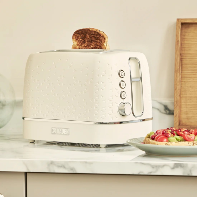 Haden 207210  Starbeck 2 Slice Toaster - Ivory