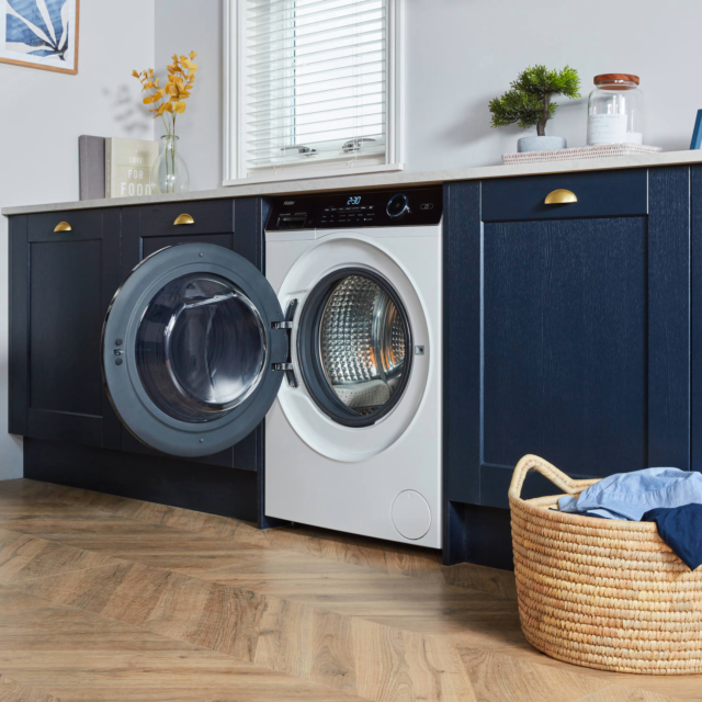 Haier HW90_B14959U1UK 9kg 1400 Spin Washing Machine - White