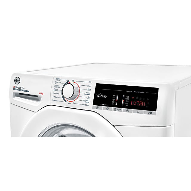 Hoover H3W4105TE 10kg 1400 Spin Washing Machine with NFC Connection - White
