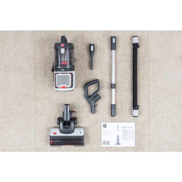 Hoover HL500HM HL5 Push & Lift Anti-Twist Home Vacuum - Red