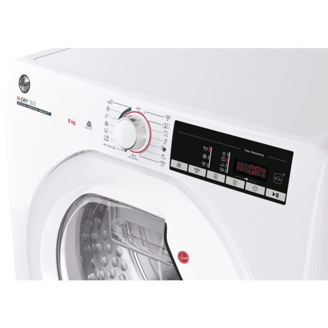 Hoover HLEH8A2TE 8kg Heat Pump Tumble Dryer - White