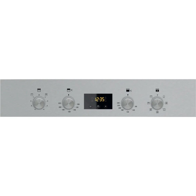 Hotpoint DKD3841IX 59.5cm Built In Electric Double Oven - Inox