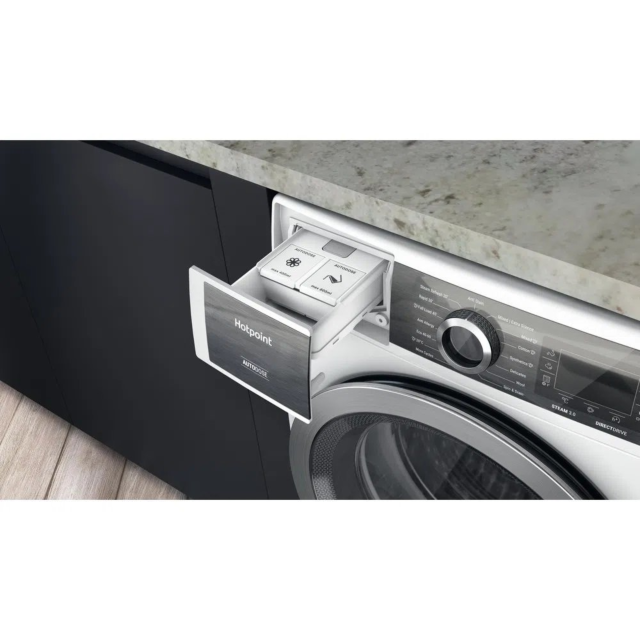 Hotpoint H8W946WBUK 9kg 1400 Spin Washing Machine - White