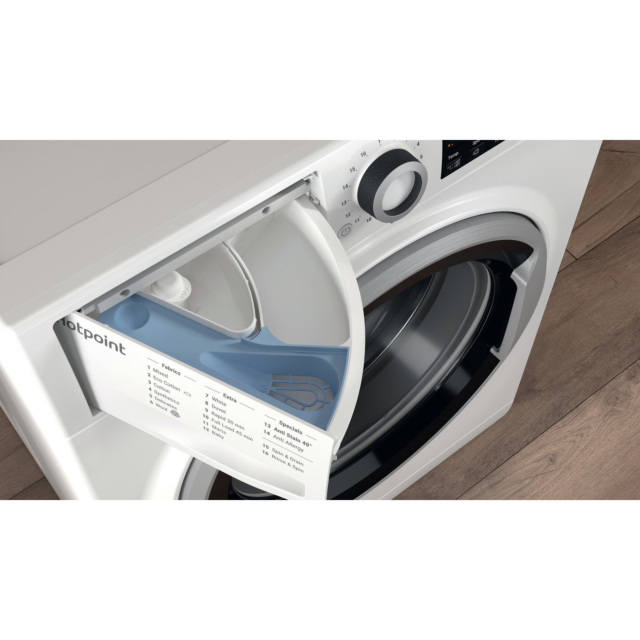 Hotpoint NSWE743UWSUKN 7kg 1400 Spin Washing Machine - White