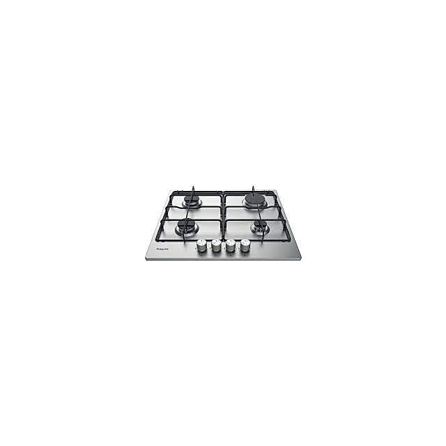 Hotpoint PPH60PFIXUK 59cm Gas Hob - Stainless Steel