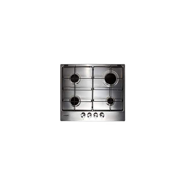 Hotpoint PPH60PFIXUK 59cm Gas Hob - Stainless Steel