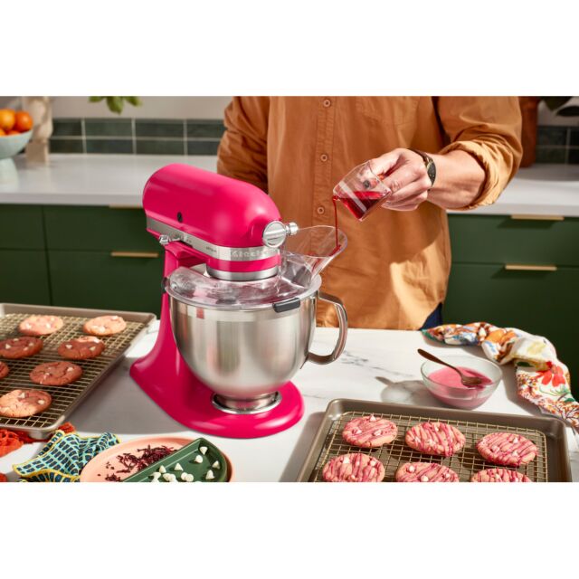 Kitchen Aid 5KSM195PSBHI Hibiscus Artisan Tilt-Head Mixer