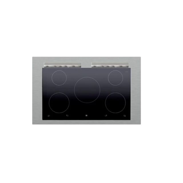 Lacanche LMVI1053CTAUBBSS Plum Modern Macon 1000Mm With Induction Hob, Brushed Stainless Steel Trim 
