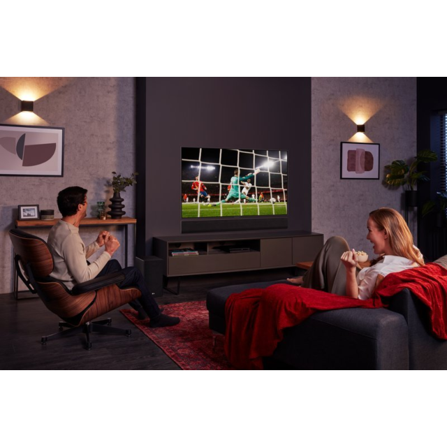 LG GX_DGBRLLK 3.1ch Flat Soundbar + Subwoofer - Black