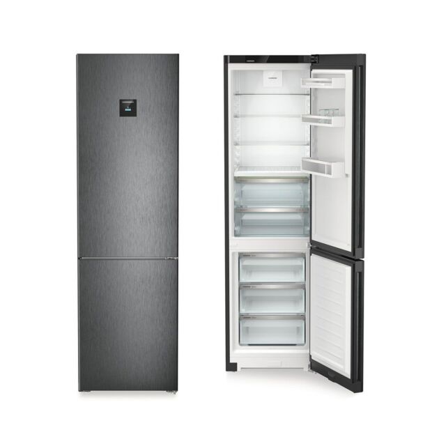 Liebherr CBNBDC573I Black Steeldoor Biofresh, Duocooling, Nofrost, 3 Freezer Drawers