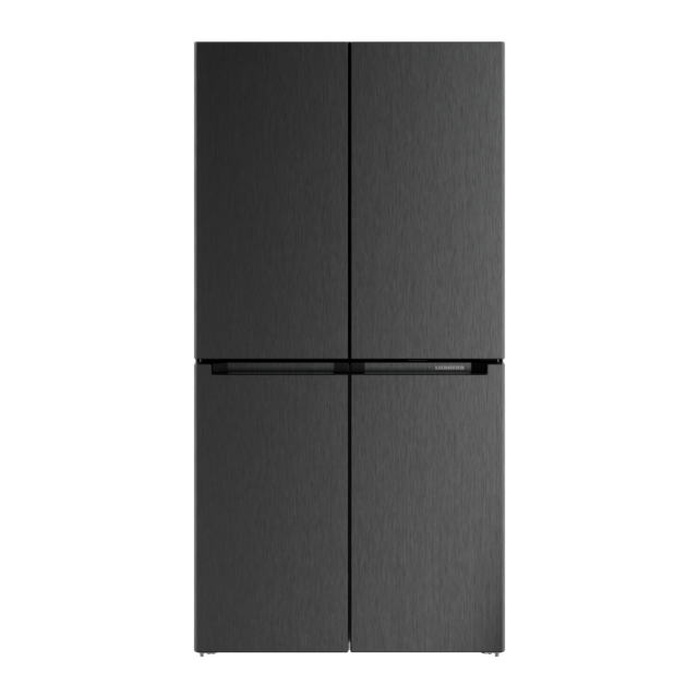 Liebherr MBBSDI 9024 Black Stainless-Steel Plus Biofresh Nofrost 4-Door French Door Fridge-Freezer W