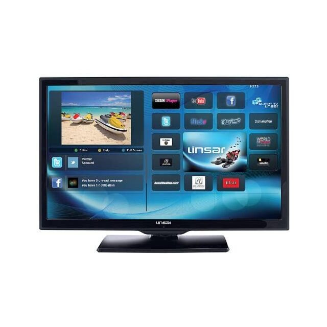 Linsar 24LED320 Black Freeviee 24 TV