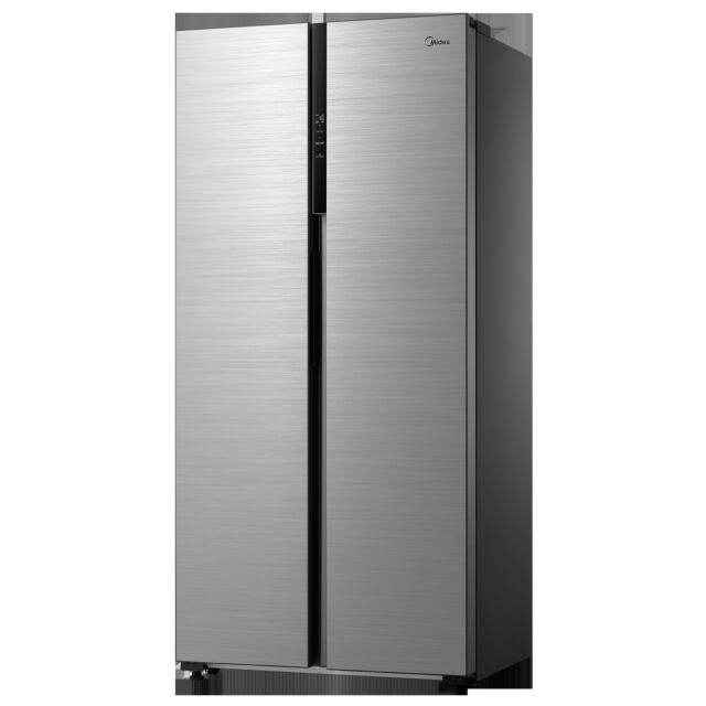 Midea MDRS619FIE46 83.5cm 460L Frost Free Fridge Freezer - Stainless Steel