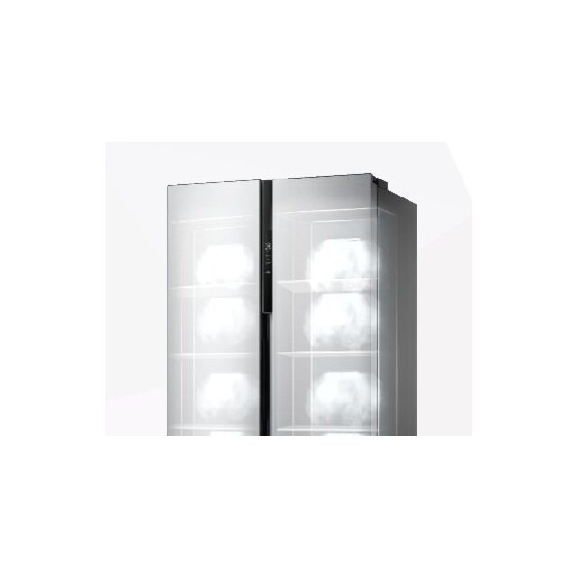 Midea MDRS619FIE46 83.5cm 460L Frost Free Fridge Freezer - Stainless Steel