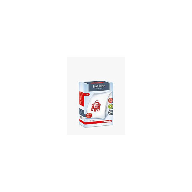 Miele FJM HYCLEAN Red 3D Efficiency Dust Bag & Filter Pack - Pack Of 4 Bags