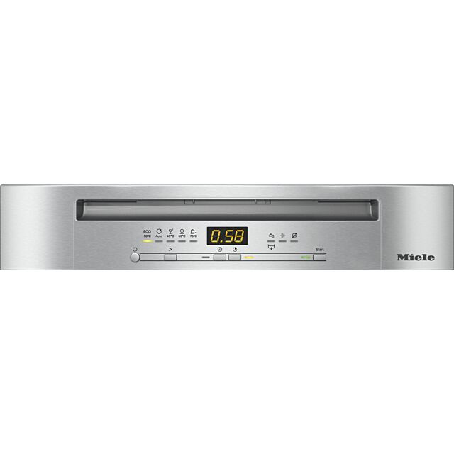 Miele G5210SC FRONT Stainless Steel Full Size Freestanding Dishwasher With Cutlery Tray