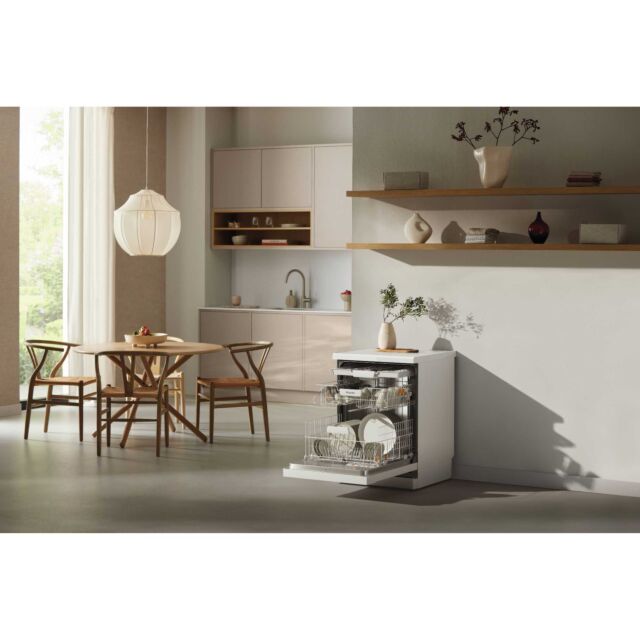 Miele G5611SC Brilliant White Freestanding Full Size 60Cm Dishwahser With Cutlery Tray - A Rated