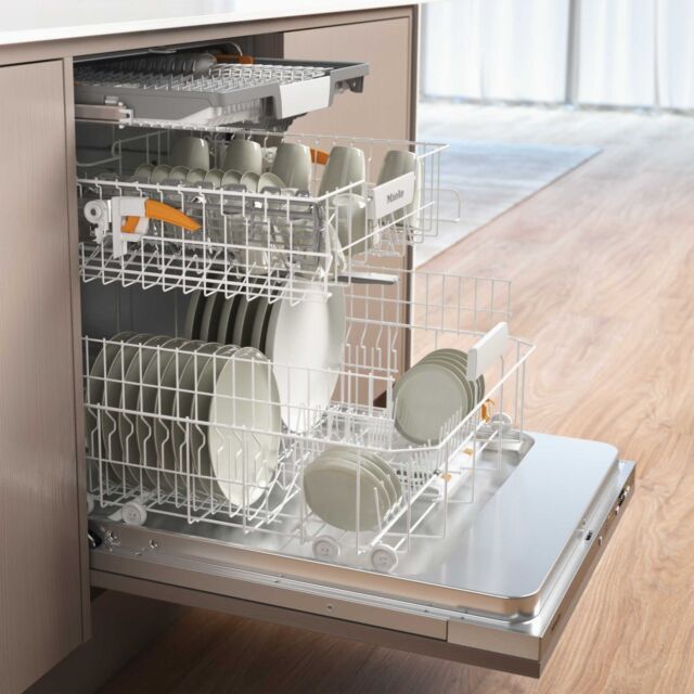 Miele G5651SCVI Builtin Fully Integrated Full Size 60Cm Dishwasher With Cutlery Tray And Auto Open D