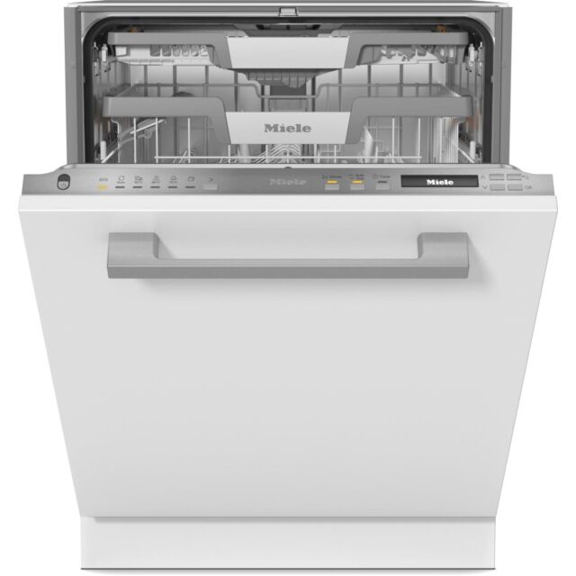 Miele G7080SCVI Stainless Steel Fully Integrated. 60Cm Dishwasher With Autodos And Cutlery Tray