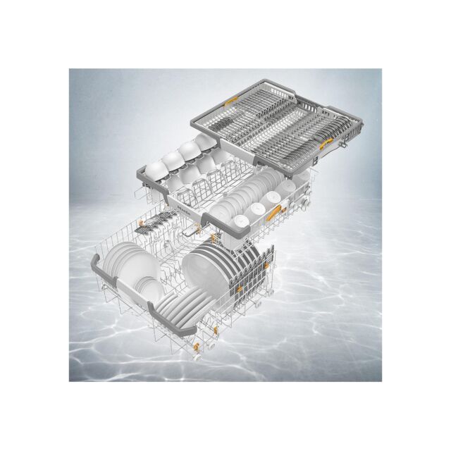 Miele G7100SC White 14 Place Settinge 44Db Quick Wash New Multi Flex Tray