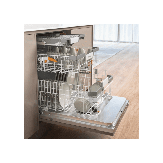 Miele G7191SCVI AD 125 ED Stainless Steel Fully Integrated Full Size Dishwasher 