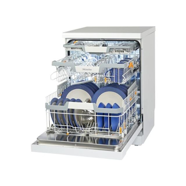 Miele G7310SC White Free Standing Dishwasher