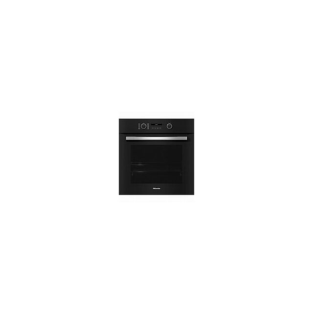 Miele H27661BP Obsidian Black Elegant Black Design With Networking, Pyrolytic Cleaning And Flexiclip