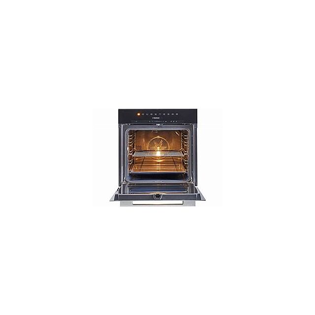 Miele H7162BP Clean Steel Single Oven - Contourline Pyrolytic Multifunction