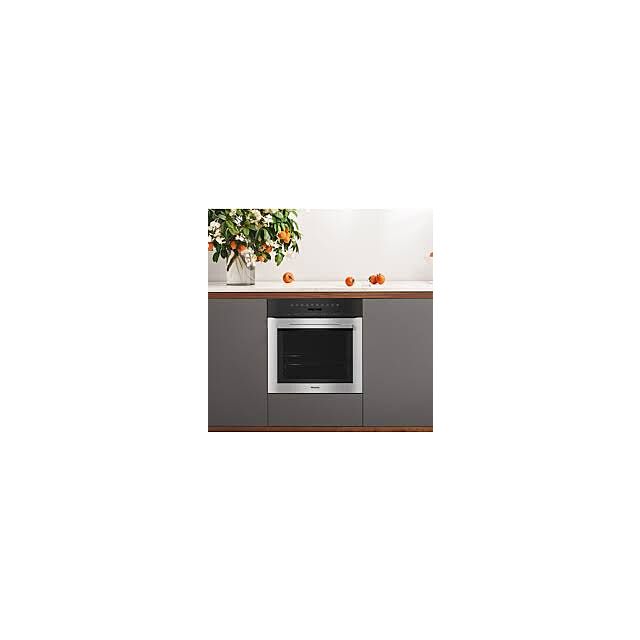 Miele H7164BP Cleansteel Built In Electric Single Oven