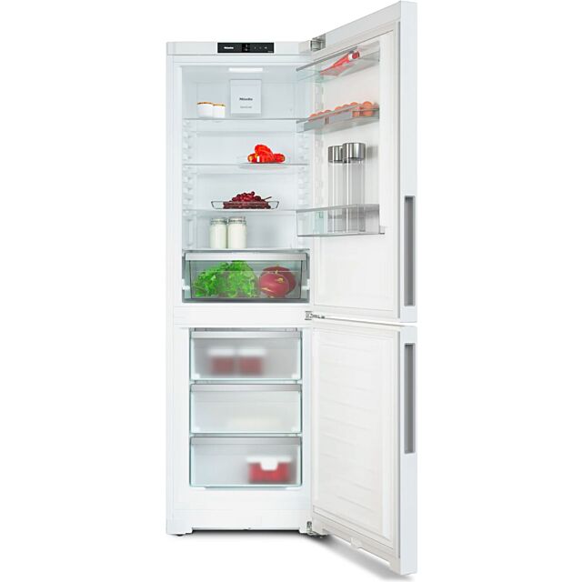 Miele KFN4375CD White Freestanding Fridge-Freezer With Dailyfresh, Nofrost And Comfortclean 