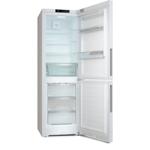 Miele KFN4375CD White Freestanding Fridge-Freezer With Dailyfresh, Nofrost And Comfortclean 