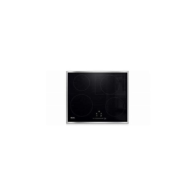 Miele KM7262FR Black And St/St 60Cm Induction Hob With Stainless Steel Frame