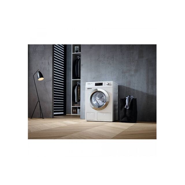 Miele WED164 White W1 Front-Loader Washing Machine: With Miele@Home And 9 Kg Load Size For Smart Per