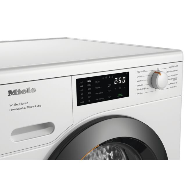 Miele WED385 WCS 9kg 1400 Spin Washing Machine - White