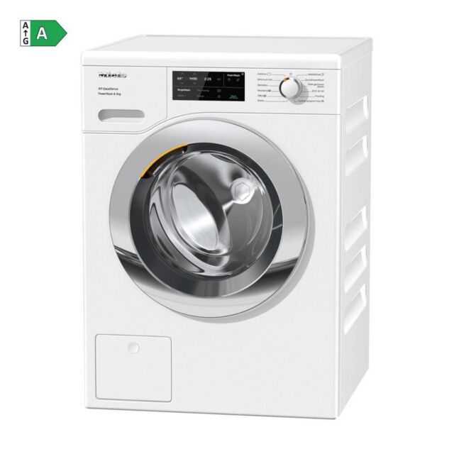 Miele WEG365WC White Freestanding Washing Machine, 9Kg Load, 1400Rpm,