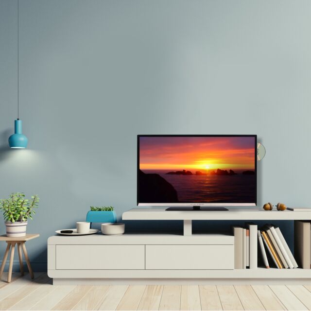 Mitchell + Brown JB24DVD1811 24inch TV With Built In DVD Player- And Freeview HD T2 Tuner