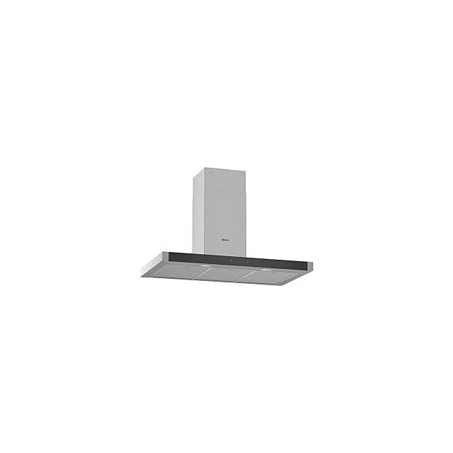 Neff D94BHM1N0B Stainless Steel 90Cm Box Wall Mounted Cooker Hood