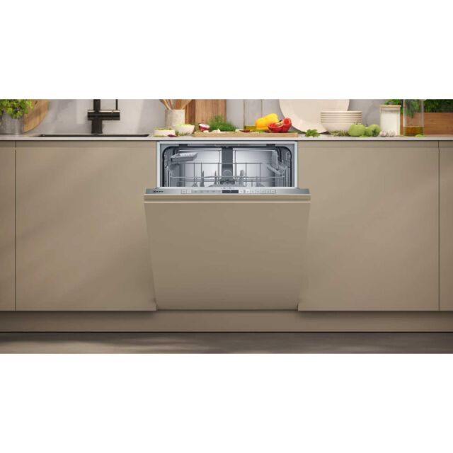 Neff S153HTX02G N 30 Fully-Integrated Dishwasher 60Cm - Cutlery Basket Polynox Base