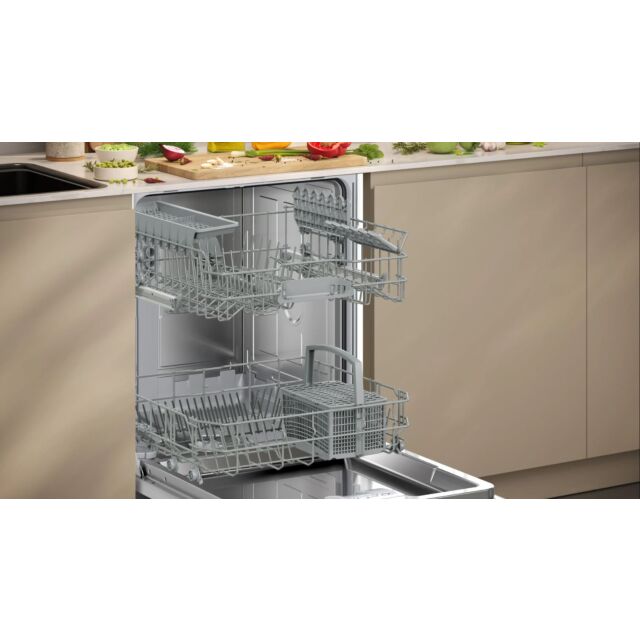 Neff S175HTX06G N 50 Fully-Integrated Dishwasher With Vario Hinge And Basket