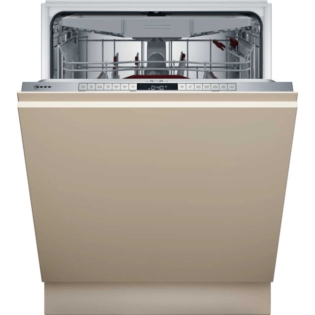 Neff S187ZCX03G Built In N 70 Fully-Integrated Dishwasher 60 Cm - With Cutlery Tray And Stainless St