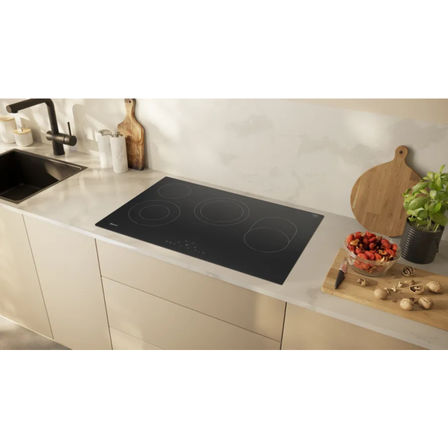 Neff T18FDH9L 80cm Electric Hob - Black