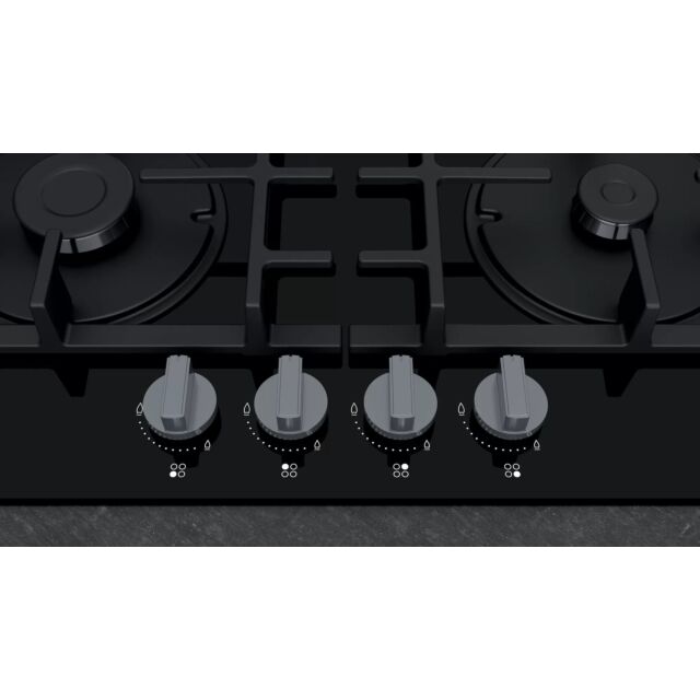 Neff T26CB49S0 60cm Gas Hob - Black