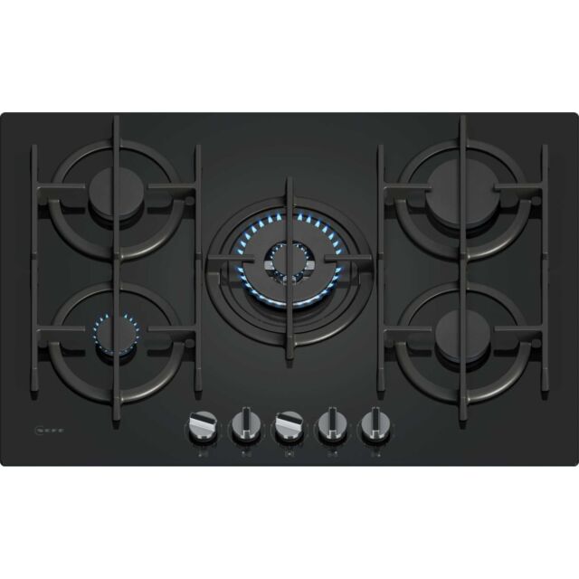 Neff T27PIQ4S0 75.2cm Gas Hob - Black