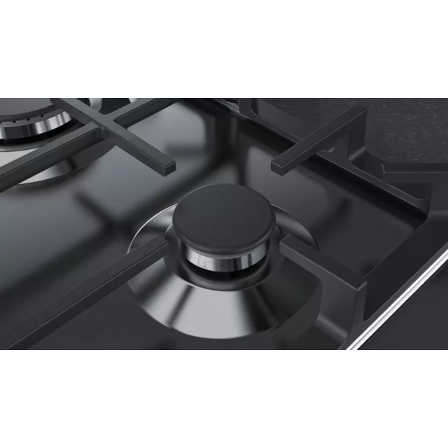 Neff T29DS69N0 N70 90cm Stainless Steel Gas Hob