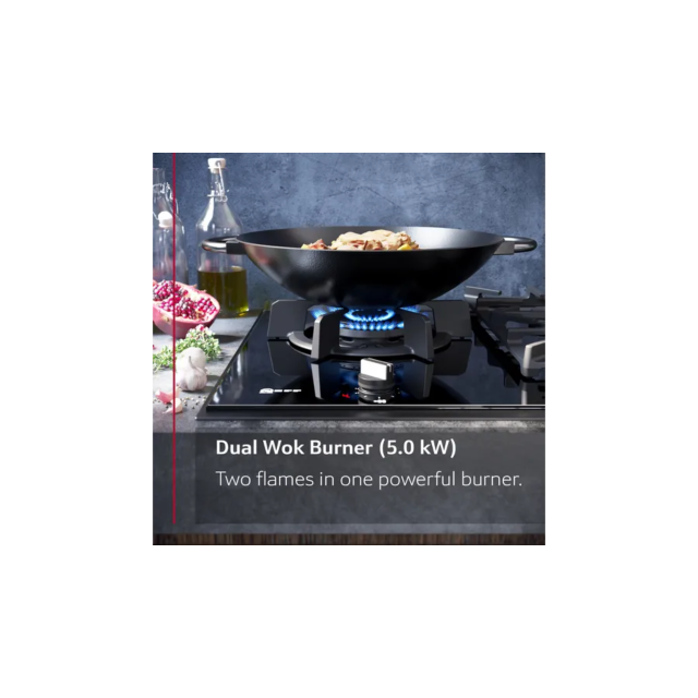 Neff T29DS69N0 N70 90cm Stainless Steel Gas Hob